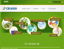 Tablet Screenshot of celego.fi